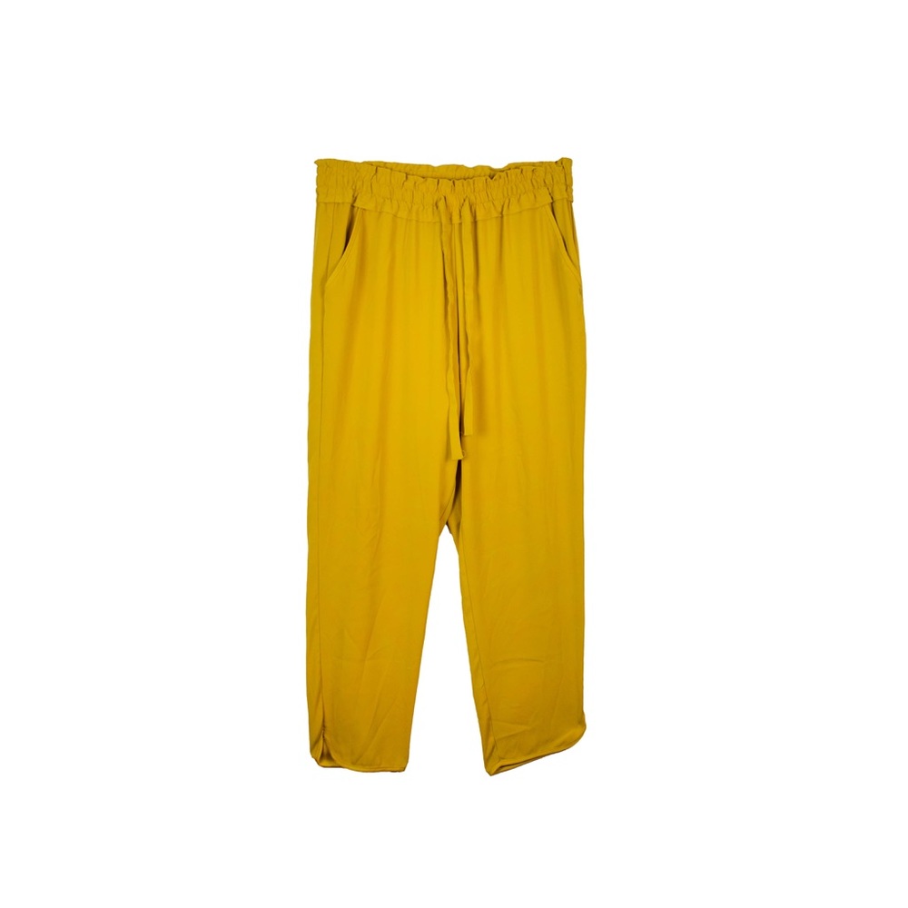 Zara TRF Yellow Work Pants